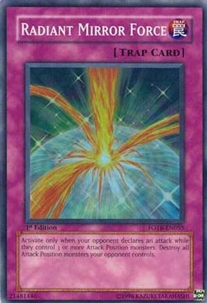 Radiant Mirror Force [FOTB-EN055] Super Rare - Trinity Hobby