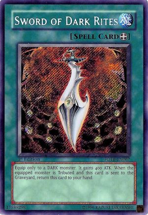 Sword of Dark Rites [FOTB-EN067] Secret Rare - Trinity Hobby