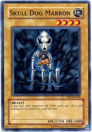 Skull Dog Marron [DR3-EN003] Common - Trinity Hobby