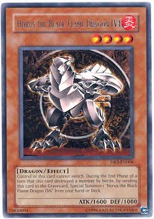 Horus the Black Flame Dragon LV4 [DR3-EN006] Rare - Trinity Hobby