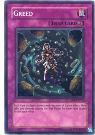 Greed [DR3-EN055] Super Rare - Trinity Hobby
