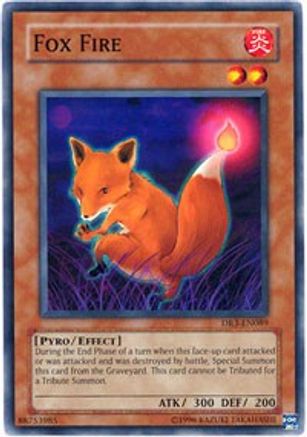Fox Fire [DR3-EN089] Common - Trinity Hobby