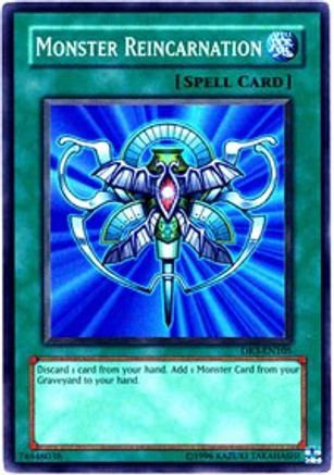 Monster Reincarnation [DR3-EN105] Super Rare - Trinity Hobby