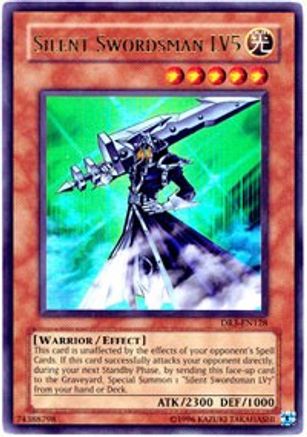 Silent Swordsman LV5 [DR3-EN128] Ultra Rare - Trinity Hobby