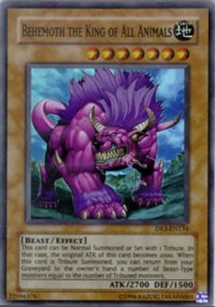 Behemoth the King of All Animals [DR3-EN134] Super Rare - Trinity Hobby