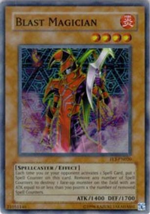 Blast Magician [DR3-EN140] Super Rare - Trinity Hobby