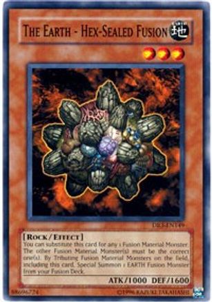 The Earth - Hex-Sealed Fusion [DR3-EN149] Common - Trinity Hobby