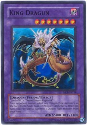 King Dragun [DR3-EN156] Super Rare - Trinity Hobby