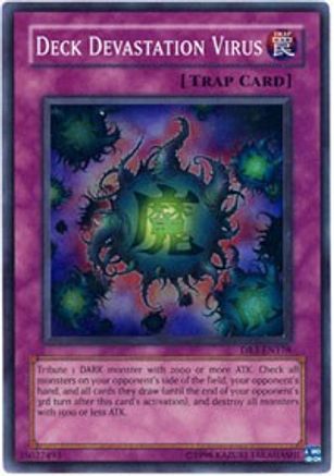 Deck Devastation Virus [DR3-EN178] Super Rare - Trinity Hobby