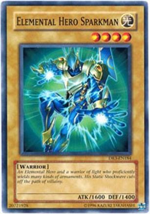 Elemental Hero Sparkman [DR3-EN184] Common - Trinity Hobby