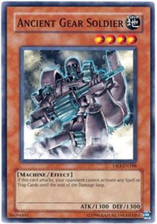 Ancient Gear Soldier [DR3-EN188] Common - Trinity Hobby