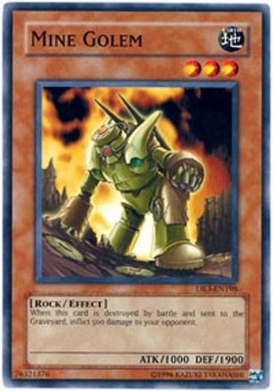 Mine Golem [DR3-EN198] Common - Trinity Hobby