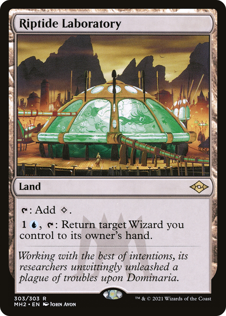 Riptide Laboratory [Etched Foil]  (MH2-303) - [Modern Horizons 2] - Trinity Hobby