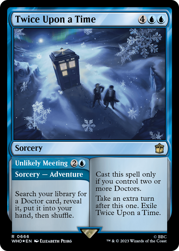 Twice Upon a Time // Unlikely Meeting (Surge Foil) [Doctor Who] - Trinity Hobby
