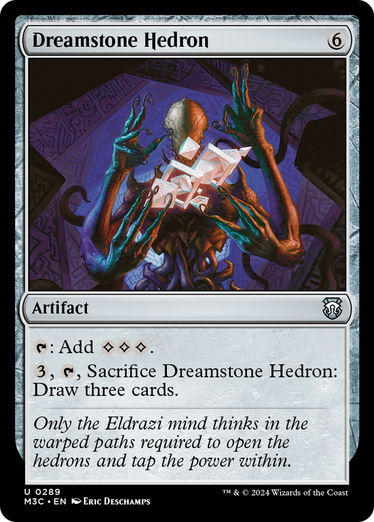 Dreamstone Hedron  [Foil]  (M3C-289) - [Modern Horizons 3 Commander] - Trinity Hobby