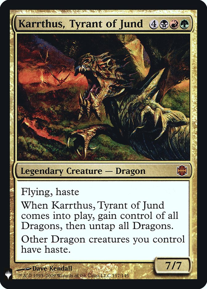 Karrthus, Tyrant of Jund [Mystery Booster] - Trinity Hobby
