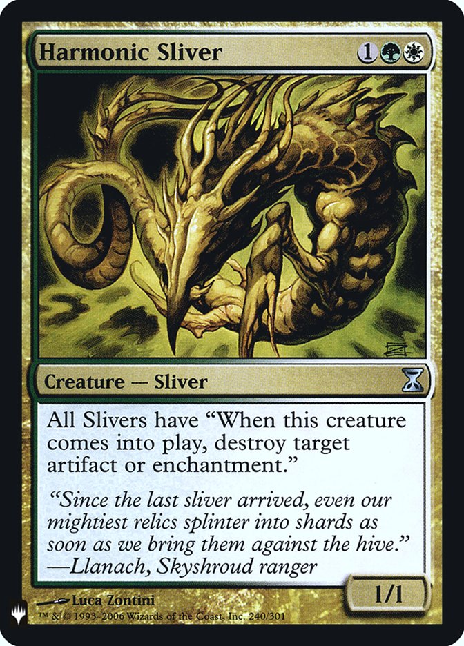 Harmonic Sliver [Mystery Booster] - Trinity Hobby