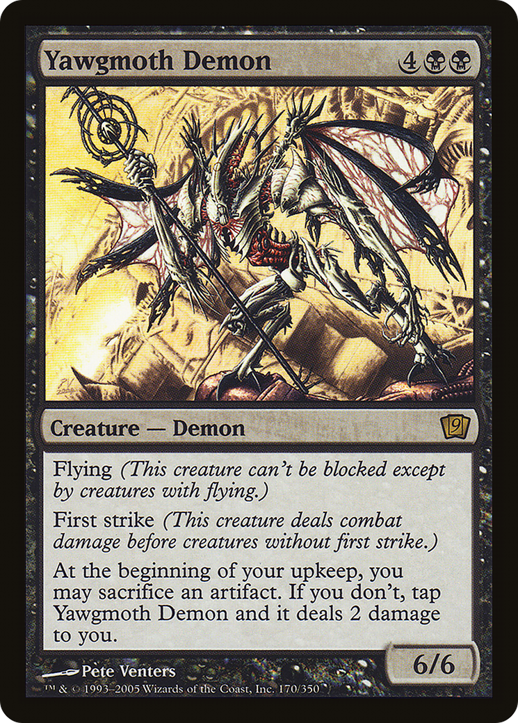 Yawgmoth Demon [Ninth Edition] - Trinity Hobby
