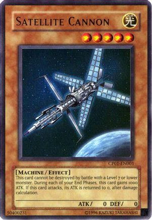 Satellite Cannon [CP01-EN001] Ultra Rare - Trinity Hobby