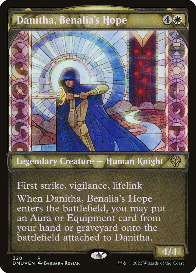 Danitha, Benalia's Hope (Showcase Textured) [Dominaria United] - Trinity Hobby
