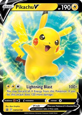 Pikachu V (SWSH198) [Sword & Shield: Black Star Promos] - Trinity Hobby
