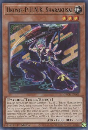 Ukiyoe-P.U.N.K. Sharakusai [GRCR-EN001] Rare - Trinity Hobby