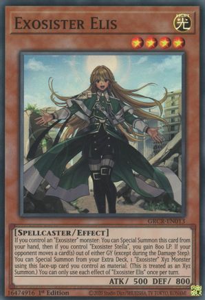Exosister Elis [GRCR-EN013] Super Rare - Trinity Hobby