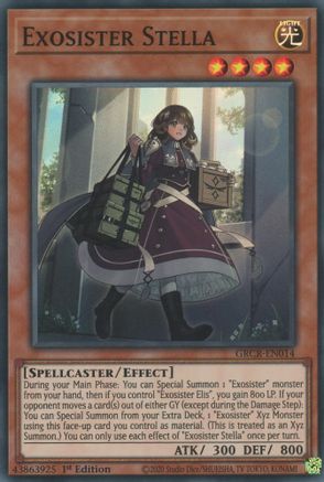 Exosister Stella [GRCR-EN014] Super Rare - Trinity Hobby