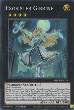 Exosister Gibrine [GRCR-EN019] Super Rare - Trinity Hobby