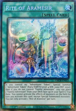 Rite of Aramesir [GRCR-EN025] Collector's Rare - Trinity Hobby