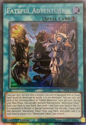 Fateful Adventure [GRCR-EN029] Collector's Rare - Trinity Hobby