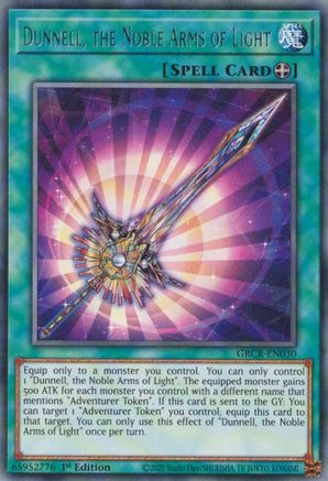 Dunnell, the Noble Arms of Light [GRCR-EN030] Rare - Trinity Hobby
