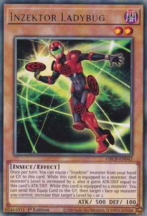 Inzektor Ladybug [GRCR-EN042] Rare - Trinity Hobby