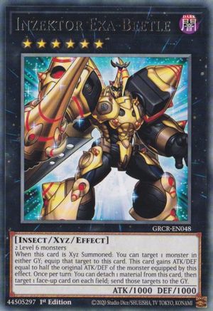Inzektor Exa-Beetle [GRCR-EN048] Rare - Trinity Hobby