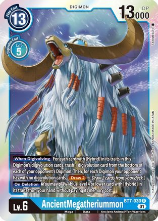 AncientMegatheriummon [BT7-030] [Next Adventure] - Trinity Hobby