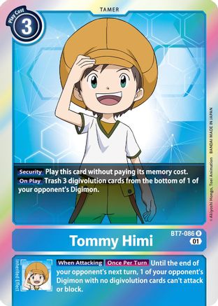 Tommy Himi [BT7-086] [Next Adventure] - Trinity Hobby