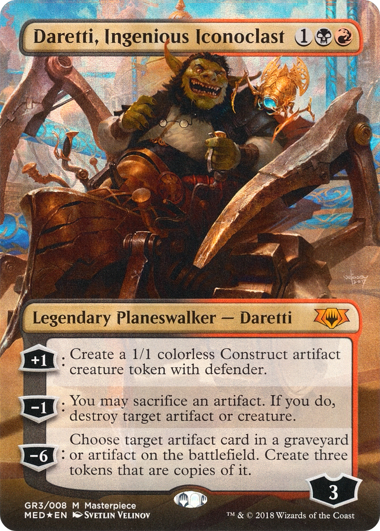 Daretti, Ingenious Iconoclast [Mythic Edition] - Trinity Hobby