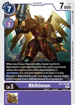 Rhihimon [BT7-075] [Next Adventure] - Trinity Hobby
