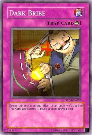 Dark Bribe (GX Tag Force 2) [GX04-EN002] Super Rare - Trinity Hobby