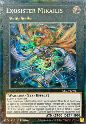 Exosister Mikailis [GRCR-EN017] Collector's Rare - Trinity Hobby