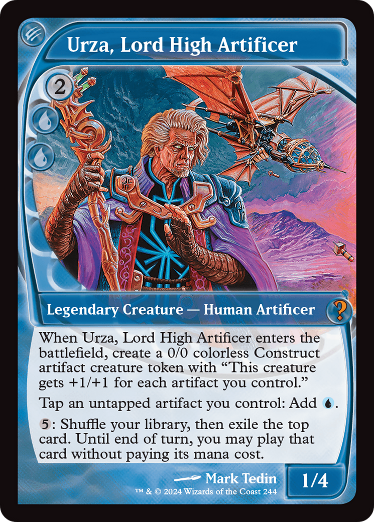 Urza, Lord High Artificer (Future Sight) [Mystery Booster 2] - Trinity Hobby