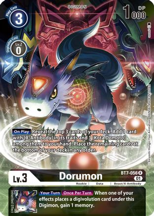 Dorumon [BT7-056] (Alternate Art) [Next Adventure] - Trinity Hobby