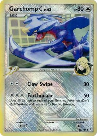 Garchomp C (60/147) (League Promo) [Platinum: Supreme Victors] - Trinity Hobby