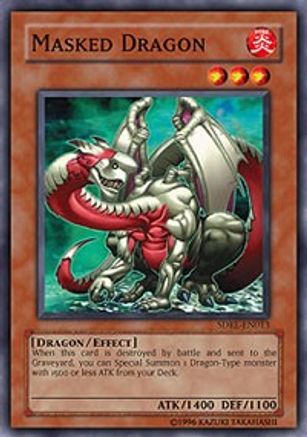 Masked Dragon [SDRL-EN013] Common - Trinity Hobby