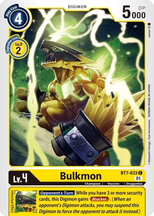 Bulkmon [BT7-033] [Next Adventure] - Trinity Hobby