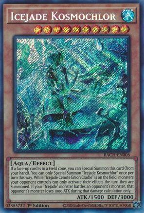 Icejade Kosmochlor [BACH-EN006] Secret Rare - Trinity Hobby