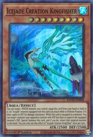 Icejade Creation Kingfisher [BACH-EN008] Super Rare - Trinity Hobby