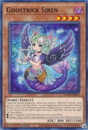 Ghostrick Siren [BACH-EN014] Common - Trinity Hobby