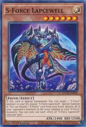 S-Force Lapcewell [BACH-EN016] Common - Trinity Hobby