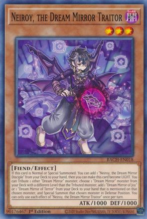 Neiroy, the Dream Mirror Traitor [BACH-EN018] Common - Trinity Hobby